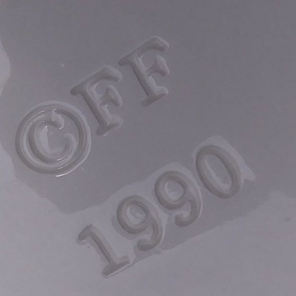 Vintage Fitz and Floyd Fruit Basket Weave Lemon bowl - Picture 6 of 15